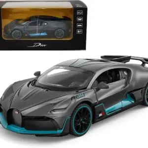 RASTAR 64210 1/32 Metal Diecast Pullback Car - Officially Licensed Bugatti DIVO Collectible Model Car with Openable Doors & Hood for Play & Display - Ideal Gift for Car Lovers...